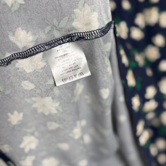 Draper James Kitty Dress in Nassau Navy Multi Magnolia Size Large - Picture 9 of 10